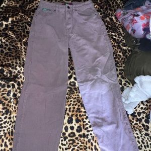 lavender Empyre corderoy pants